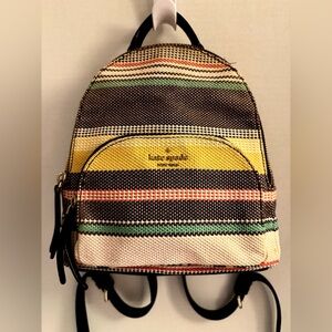 Kate ♠️ Spade NEW YORK 
Jackson Boardwalk Stripe Backpack